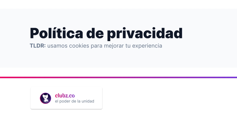 Política de Privacidad